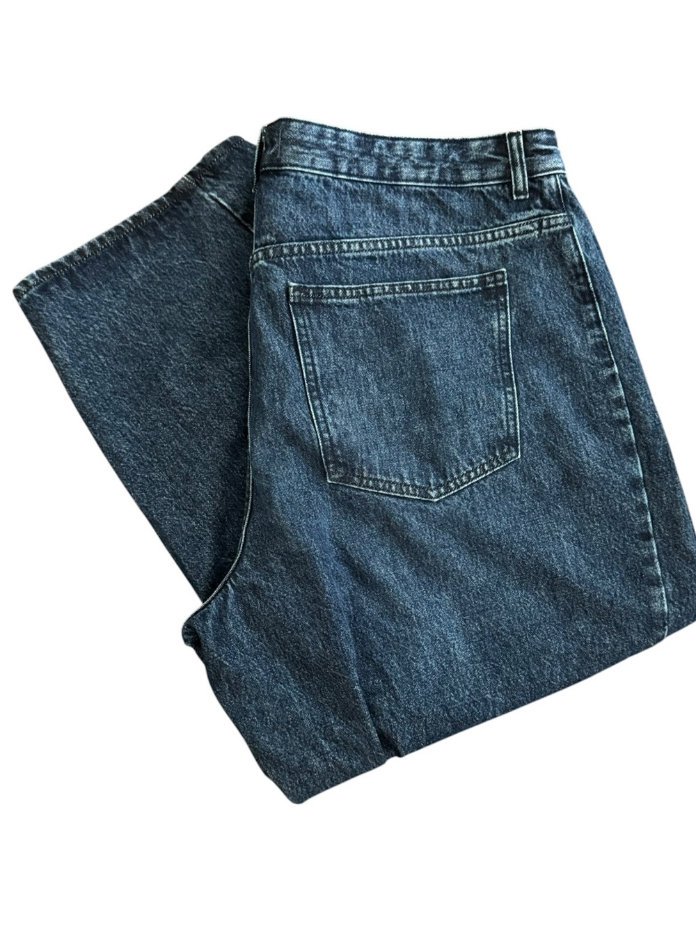 New Plus Size Madewell Pieced Barrel-Leg Jean Size 18W - Picture 2 of 6